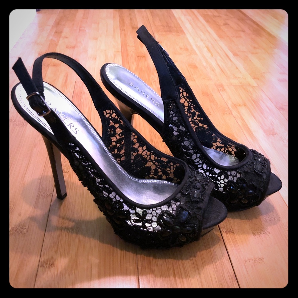 Bakers Black high heels